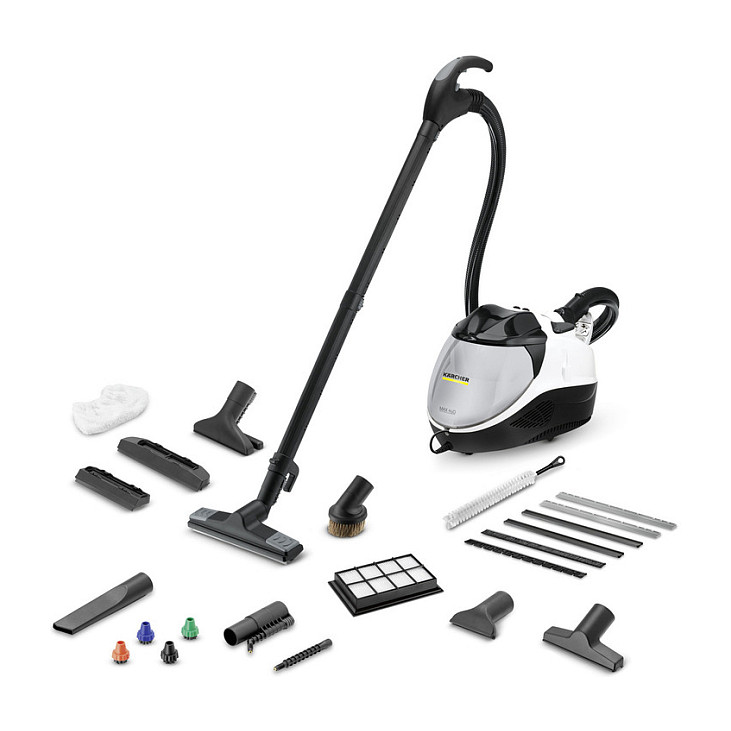 Kärcher SV 7 Cylinder steam cleaner 0.5 L 2200 W Black, Grey, White