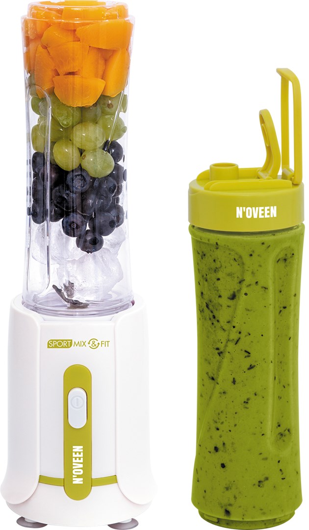 Blender NOVEEN SB210 (300 W, 0.6 L, Zelena)-1
