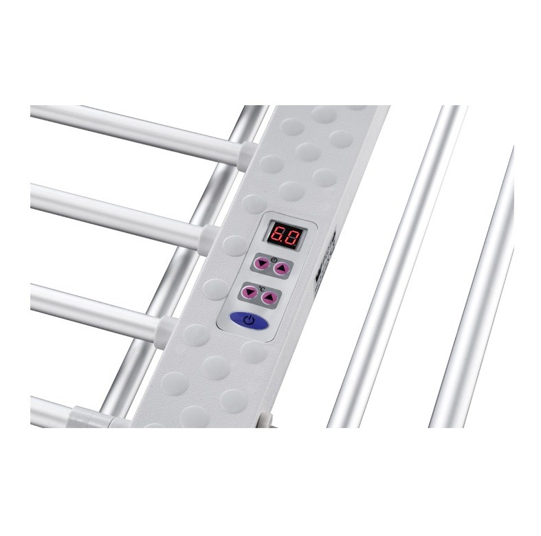 Električno sušilo za rublje NOVEEN ECD35 TIMER (220 W, Aluminij, Bijelo, IP22, Sklopivo)-1