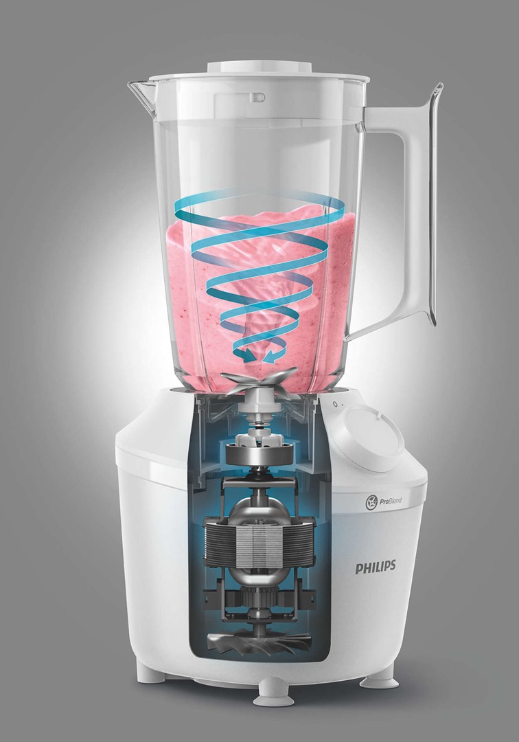 Blender PHILIPS 3000 series (HR2041/00, 1.9 L, stolni, 450 W) bijeli-8