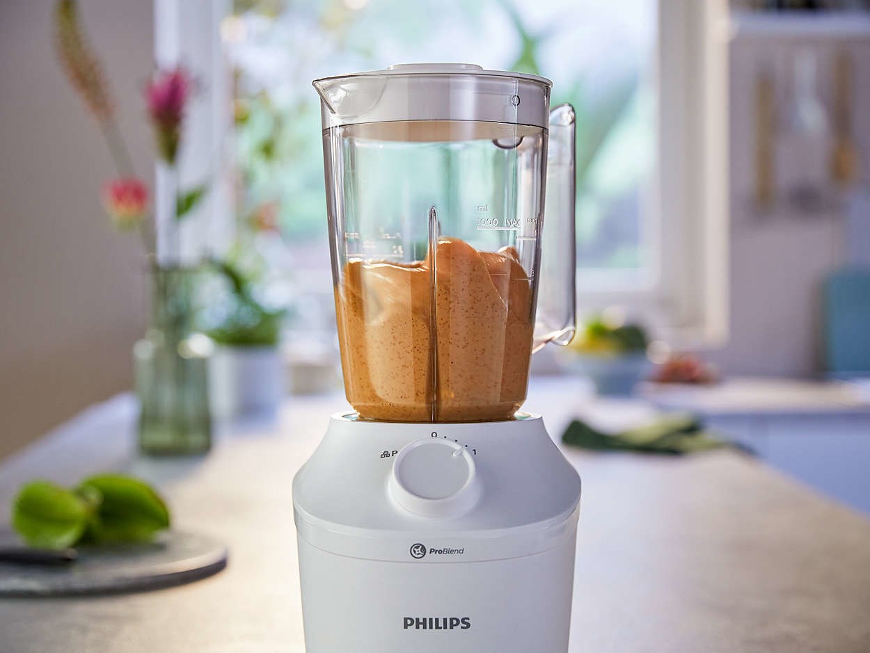 Blender PHILIPS 3000 series (HR2041/00, 1.9 L, stolni, 450 W) bijeli-2