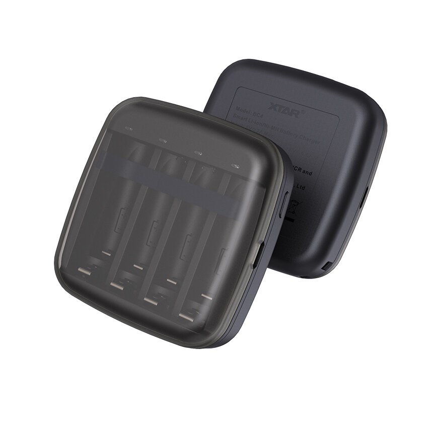 XTAR BC4 battery charger R03 / AAA and R6 / AA Li-ion 1,5V / NiMH-3