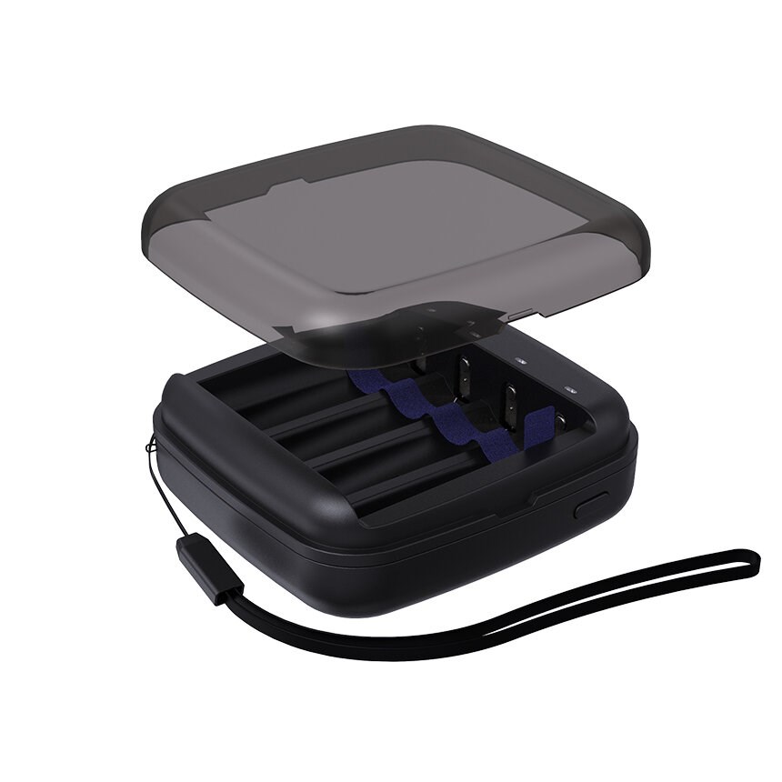 XTAR BC4 battery charger R03 / AAA and R6 / AA Li-ion 1,5V / NiMH-6