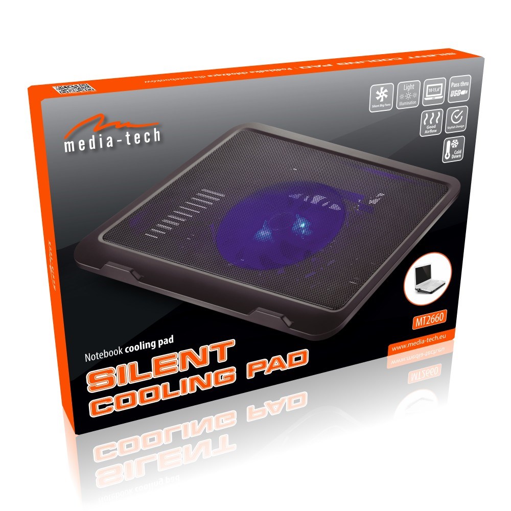 Hladnjak za laptop MEDIA-TECH MT2660-6