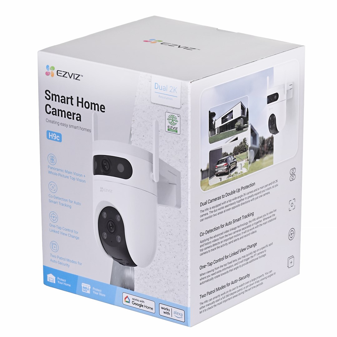 Kamera IP Ezviz H9C WiFi Obrotowa 2K 2w1 (3MP+3MP)-7