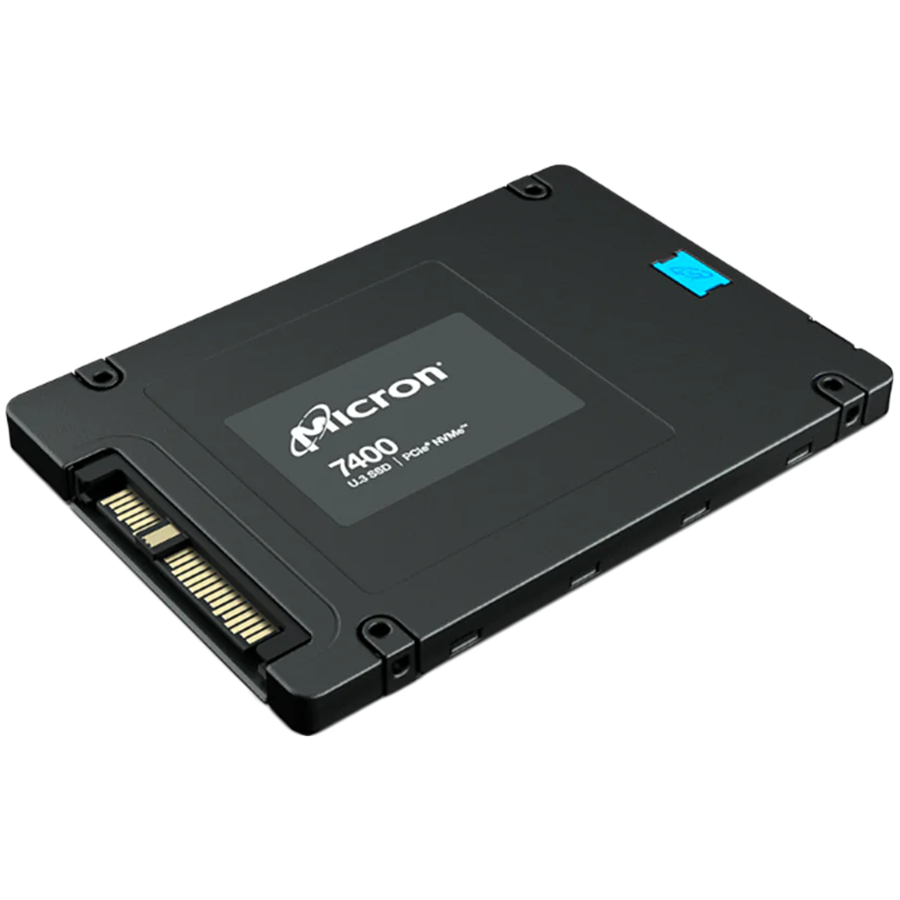 SSD MICRON 7400 PRO (kapacitet 960 GB, sučelje PCI Express 4.0, brzina čitanja 6500 MB/s, brzina pisanja 1000 MB/s, tip memorije 3D TLC)-0
