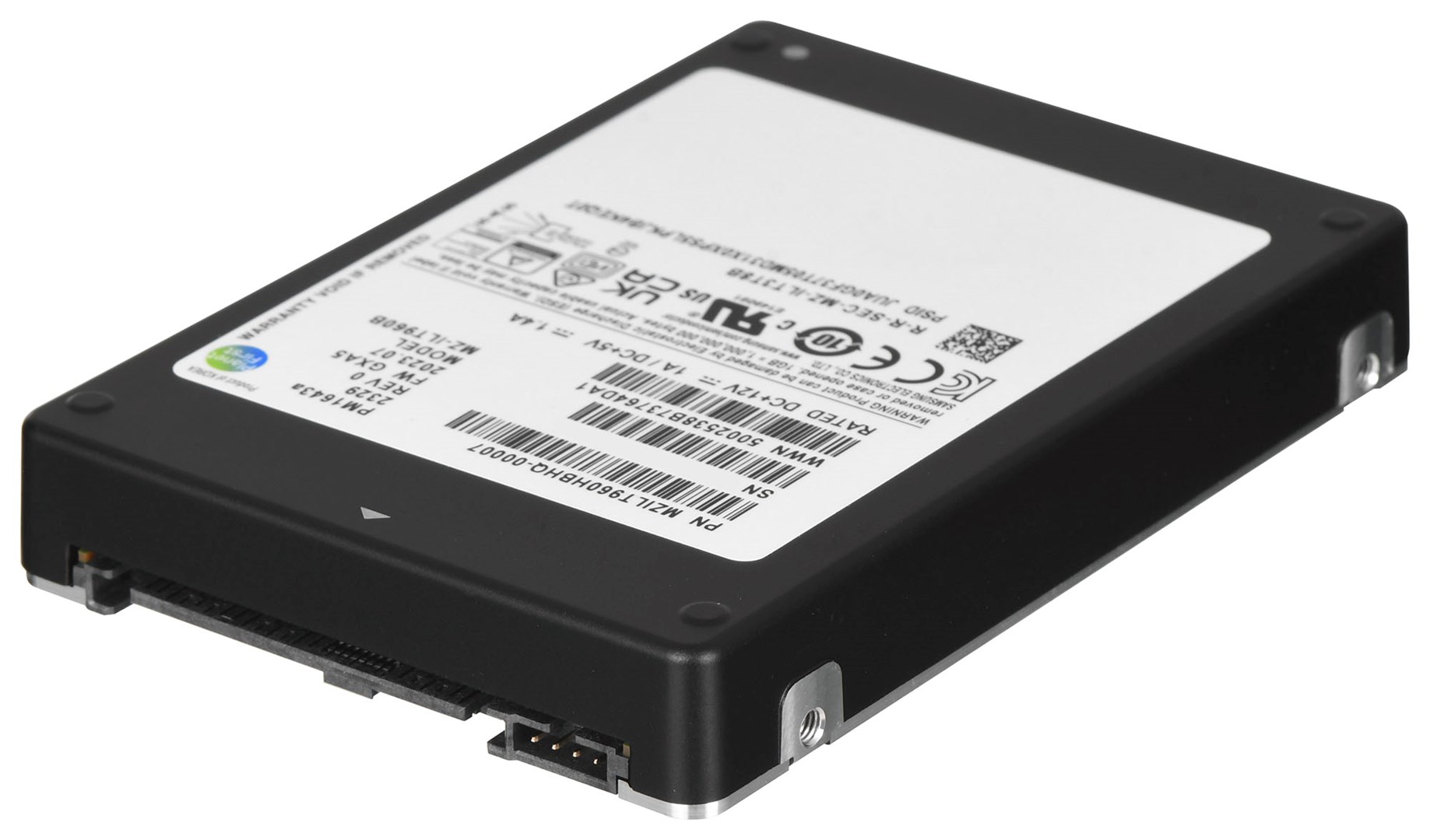SSD SAMSUNG PM1643A (960 GB, 2.5", SAS, 12 Gbit/s, DWPD 1)-1