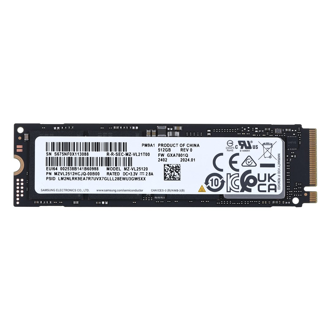 SSD SAMSUNG PM9A1 (512 GB, nvme, pcie 4.0, m.2)-0
