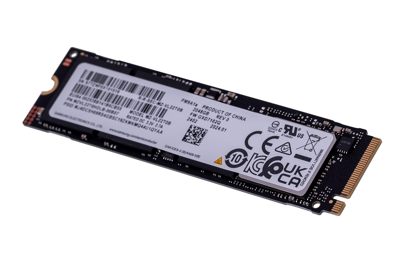 SSD SAMSUNG PM9A1a (2 TB, nvme, pcie 4.0, m.2)-2