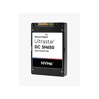 SSD WESTERN DIGITAL Ultrastar DC SN650 (15.36 TB, U.3, NVMe, PCIe 4.0)