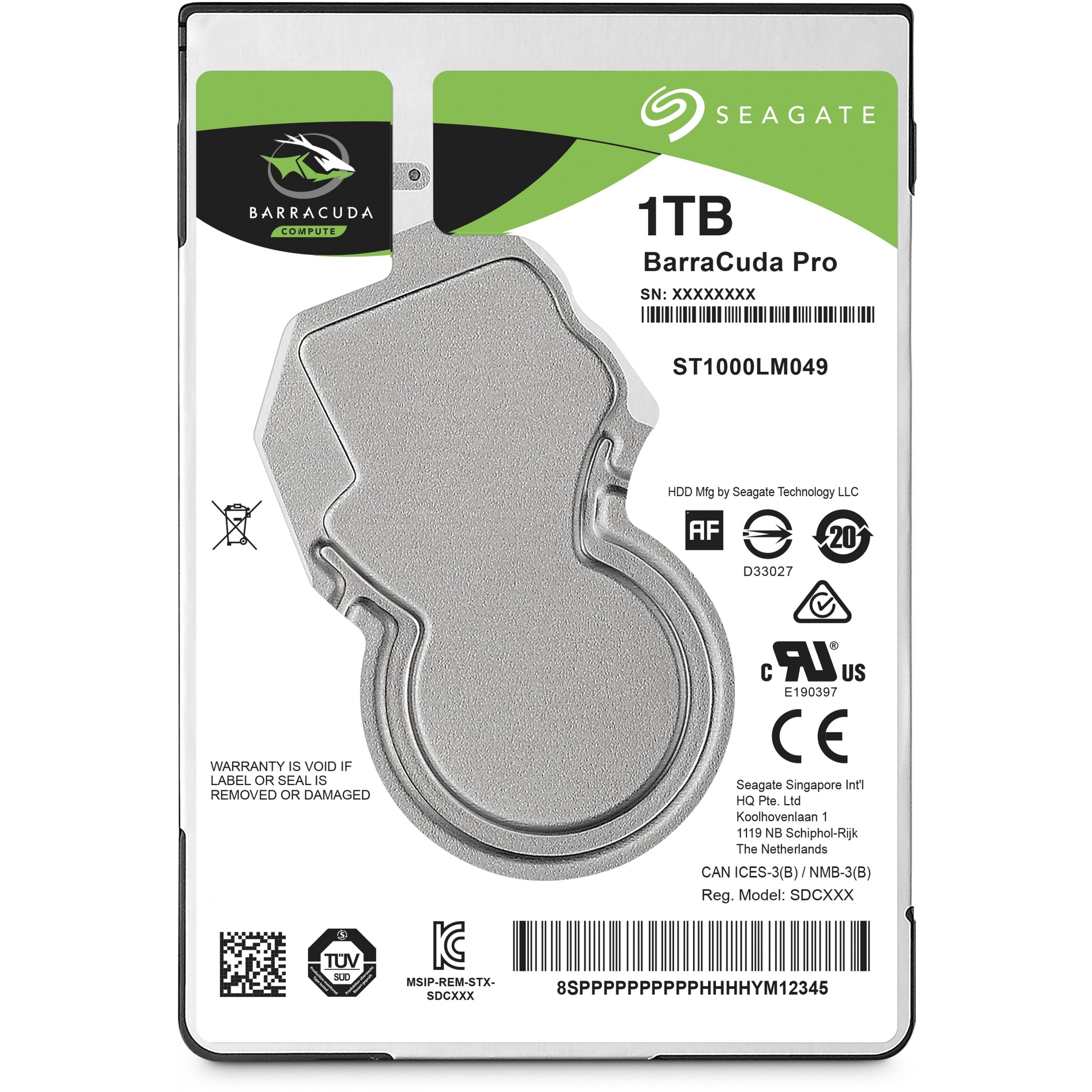 Tvrdi disk SEAGATE Barracuda Pro (2.5", 1000 GB, Serial ATA III)-2