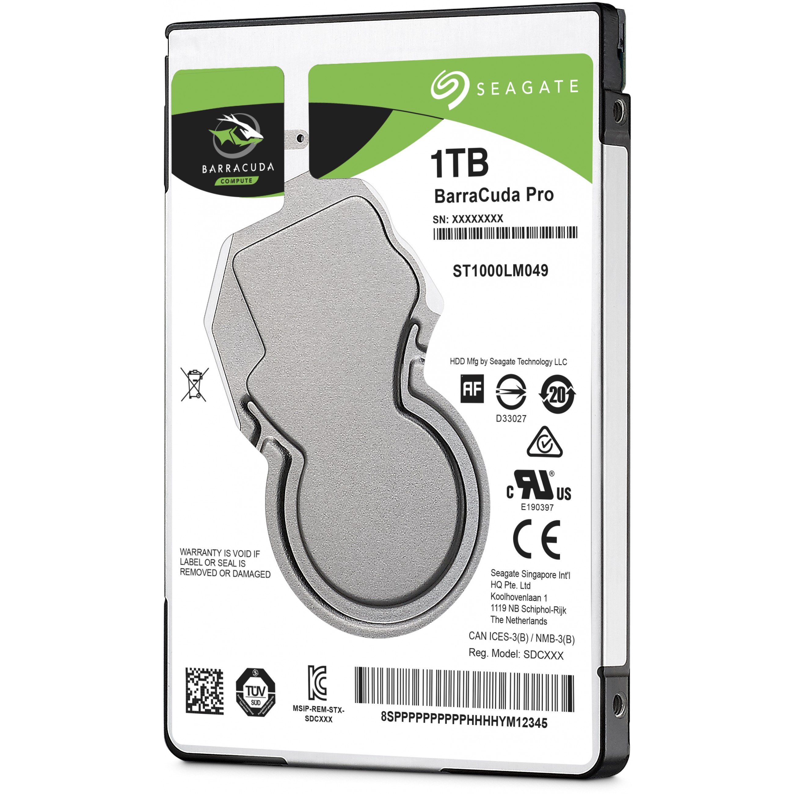 Tvrdi disk SEAGATE Barracuda Pro (2.5", 1000 GB, Serial ATA III)-3