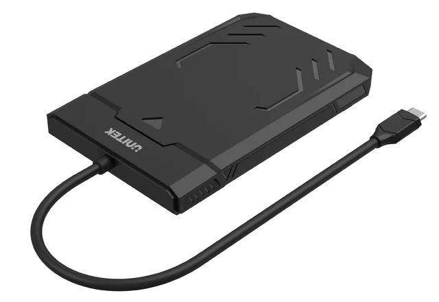 UNITEK ENCLOSURE HDD/SSD SATA UASP USB-C 5GBPS-1