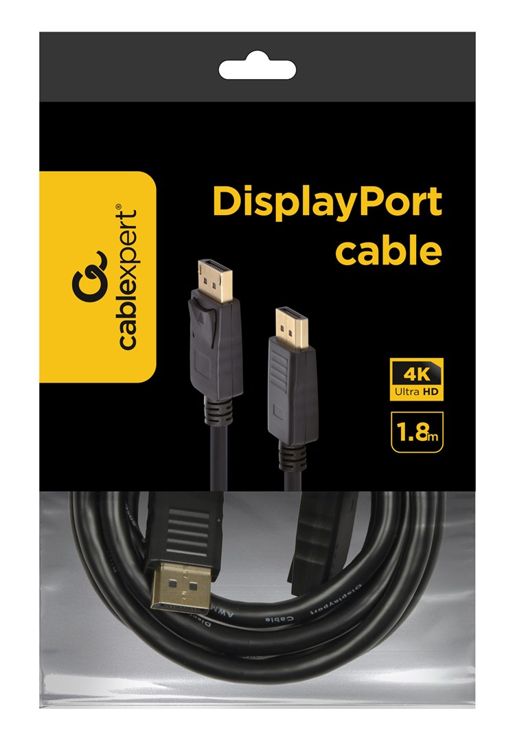 Kabel DisplayPort GEMBIRD CC-DP2-6 (1.8 m) crni-2