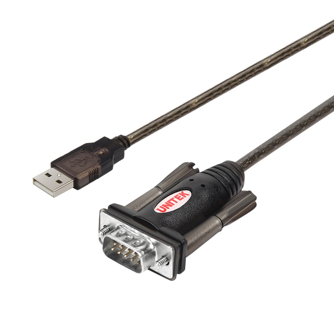 Kabel UNITEK Y-105 (crna, 1.5 m, USB Type-A, DB-9)