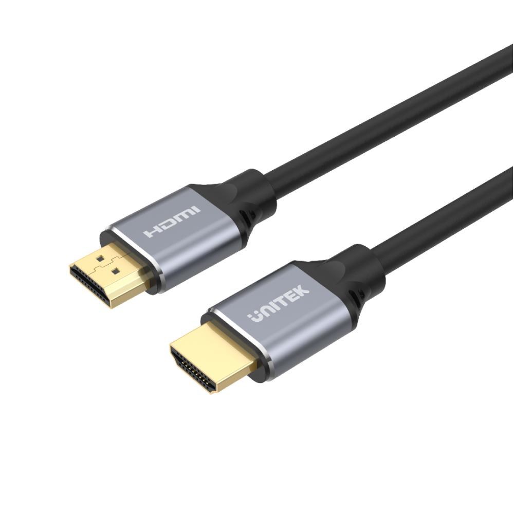 UNITEK C138W HDMI cable 2 m HDMI Type A (Standard) Black, Grey-0