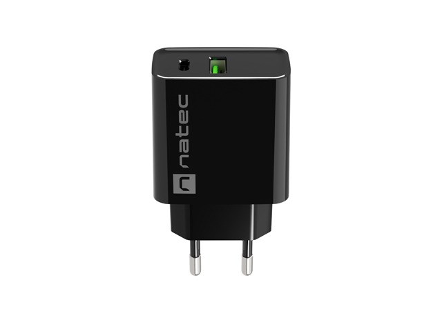 Punjač NATEC NETWORK punjač RIBERA USB-A+USB-C 20W PD-2