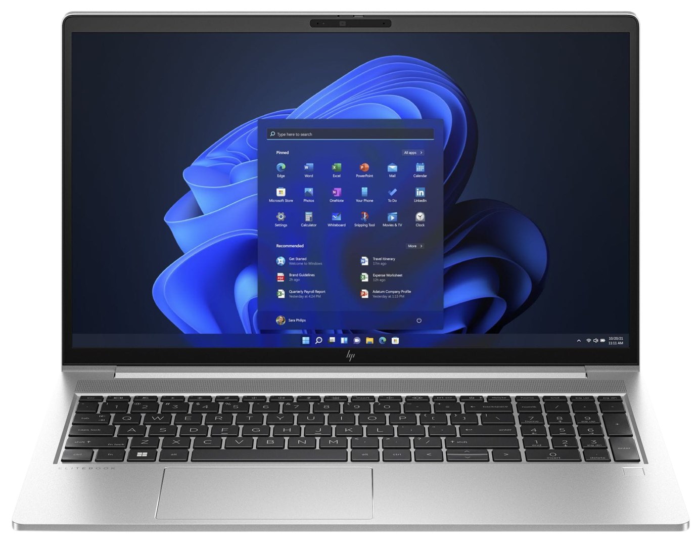 Laptop HP EliteBook 650 G10 (15.6" FHD, 1920x1080, Intel Core i7-1355U, 16GB RAM, 512GB SSD, NVIDIA GeForce RTX 2050, Win11Pro, int. tipkovnica, srebrni)-0