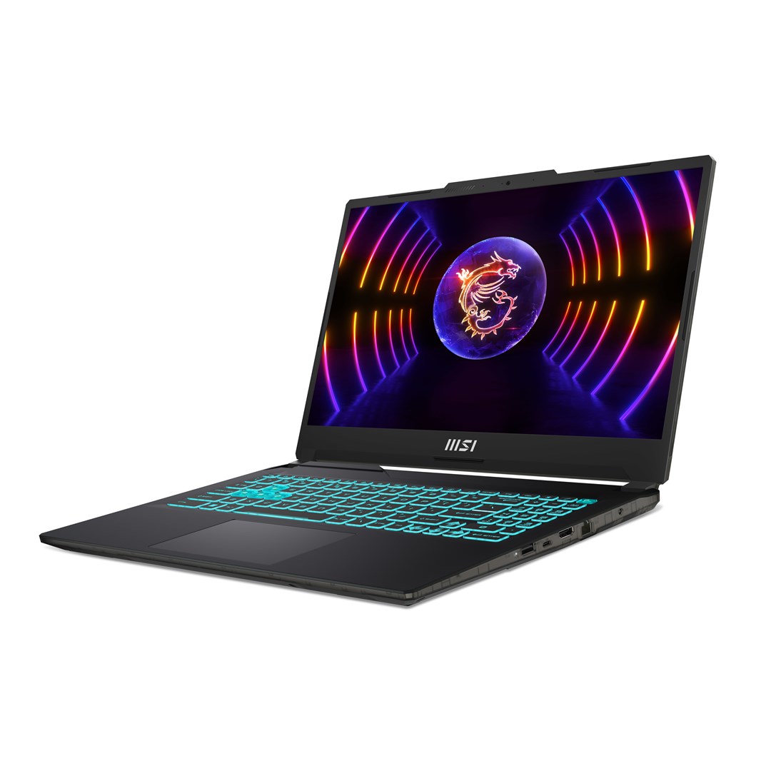 Laptop MSI Cyborg 15 A13VE-1067XPL (15.6" IPS FHD, Intel Core i7-13620H, 16GB RAM, 512GB SSD, GeForce RTX 4050, NoOS) crni – internacionalna non HR tipkovnica-1