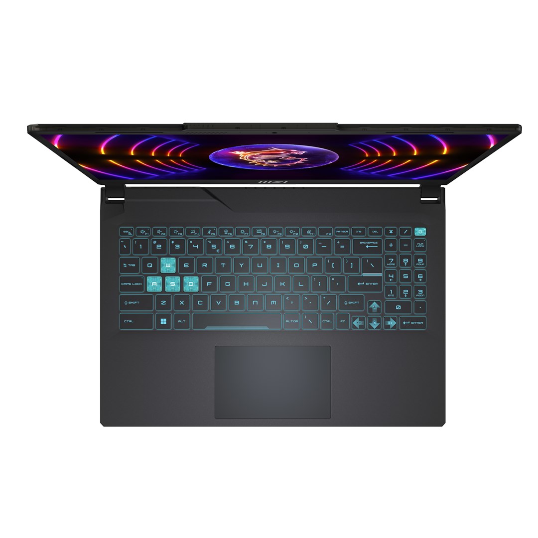 Laptop MSI Cyborg 15 A13VE-1067XPL (15.6" IPS FHD, Intel Core i7-13620H, 16GB RAM, 512GB SSD, GeForce RTX 4050, NoOS) crni – internacionalna non HR tipkovnica-12