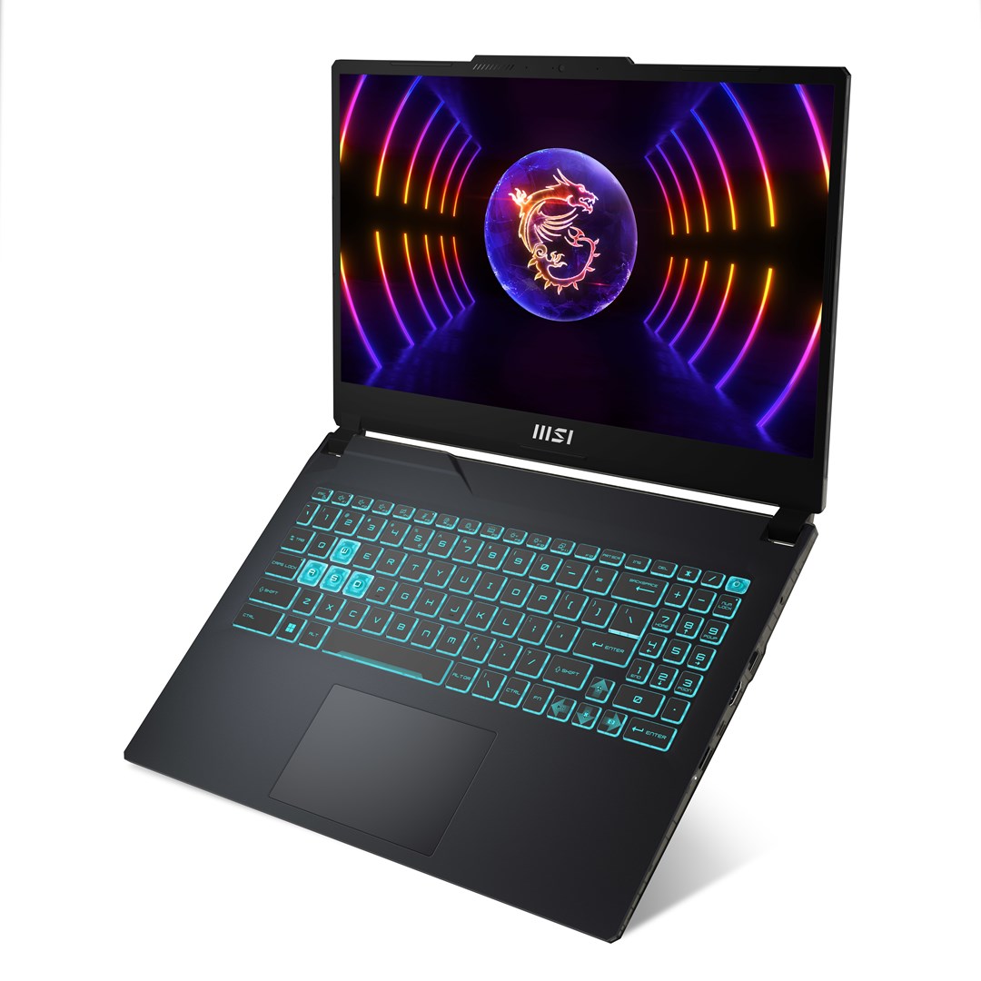 Laptop MSI Cyborg 15 A13VE-1067XPL (15.6" IPS FHD, Intel Core i7-13620H, 16GB RAM, 512GB SSD, GeForce RTX 4050, NoOS) crni – internacionalna non HR tipkovnica-15