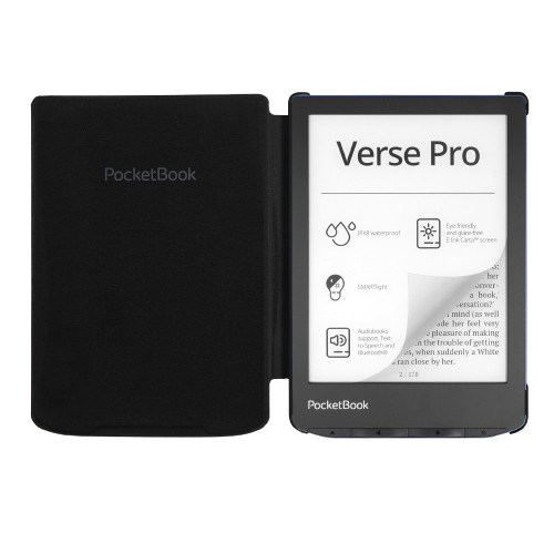 E-book čitač POCKETBOOK Verse Pro 634 (6", E Ink Carta, 16GB, WiFi, Bluetooth, Azure Blue)-6