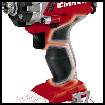 Aku odvijač EINHELL TE-CI 18/1 Li-solo (crna, siva, crvena)-3