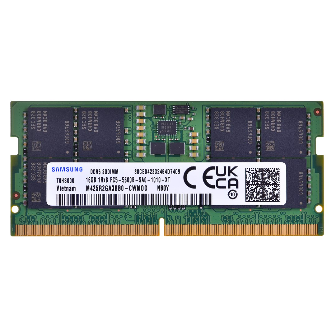 Modul SAMSUNG M425R2GA3BB0-CWM (SO-DIMM, 16GB, DDR5, 1Rx8, 5600MHz, PC5-44800)-0