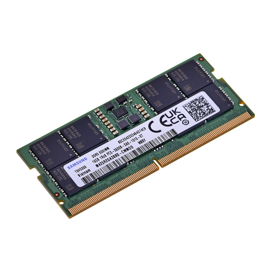 Modul SAMSUNG M425R2GA3BB0-CWM (SO-DIMM, 16GB, DDR5, 1Rx8, 5600MHz, PC5-44800)-1