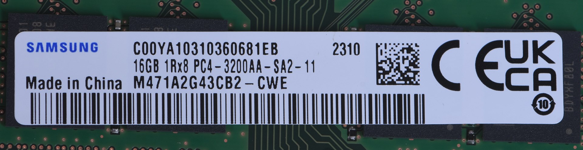 RAM SAMSUNG M471A2G43CB2-CWE (16 GB, DDR4, 3200 MHz, 260-pin SO-DIMM)-1