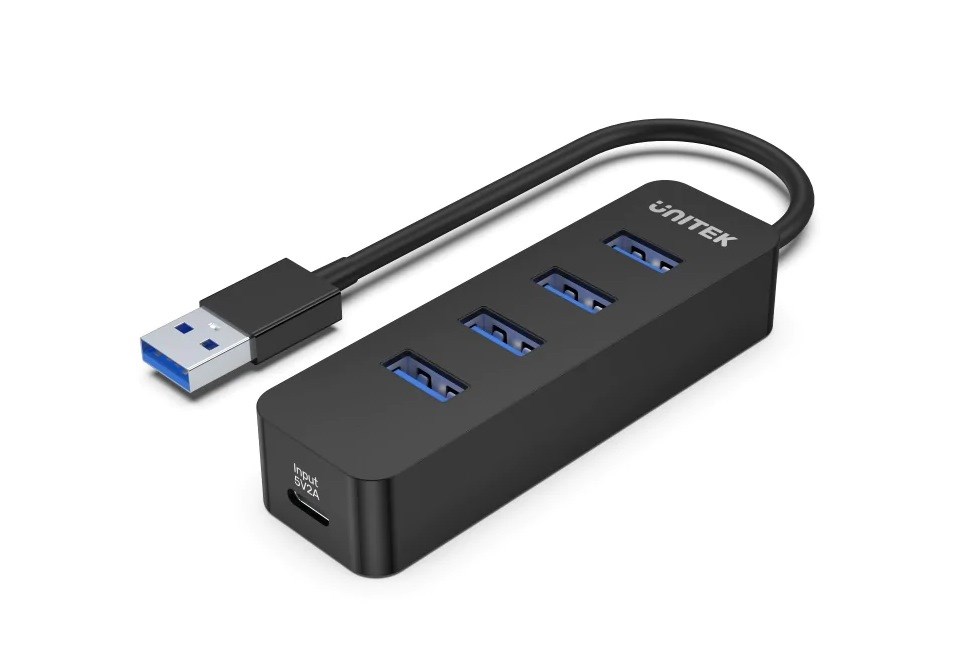 Hub USB-A 3.1 UNITEK H1117A (4X USB-A, ACTIVE,10W)-2