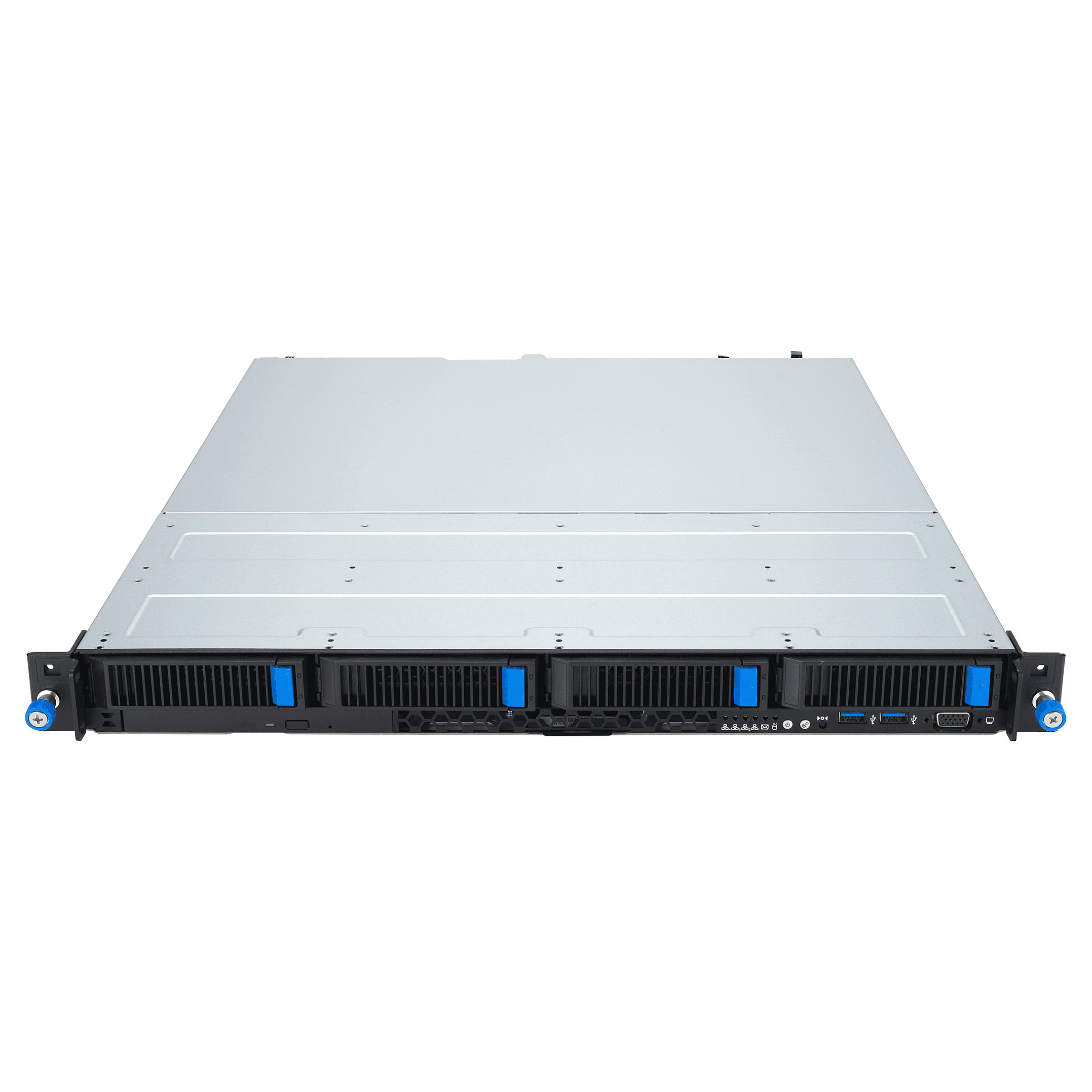 Rack server ASUS RS300-E12-RS4/350W (Intel C262, LGA1700, 4xDDR5, 4x3,5"/2,5", 4*SATA/SAS/NVMe)-2