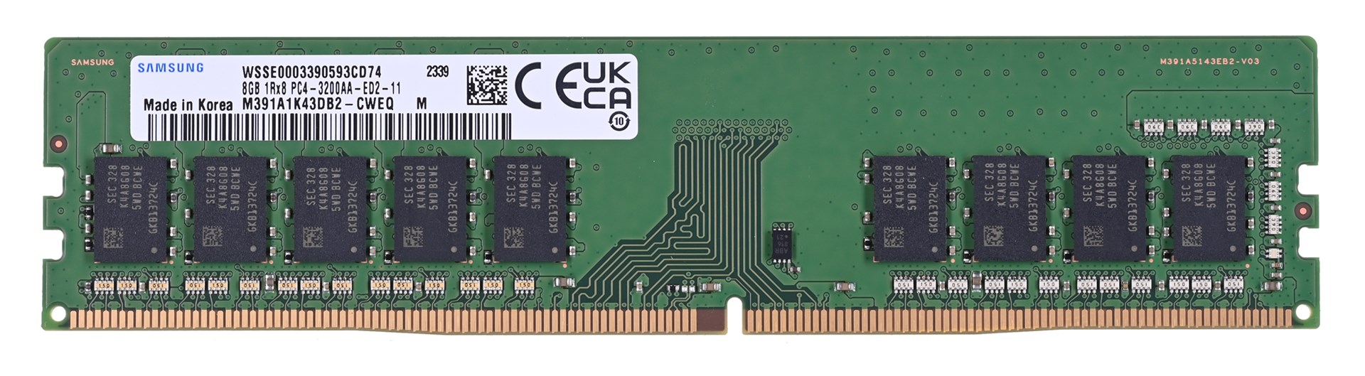 RAM SAMSUNG M391A1K43DB2-CWE (8 GB, 1 x 8 GB, DDR4, 3200 MHz, ECC)-2