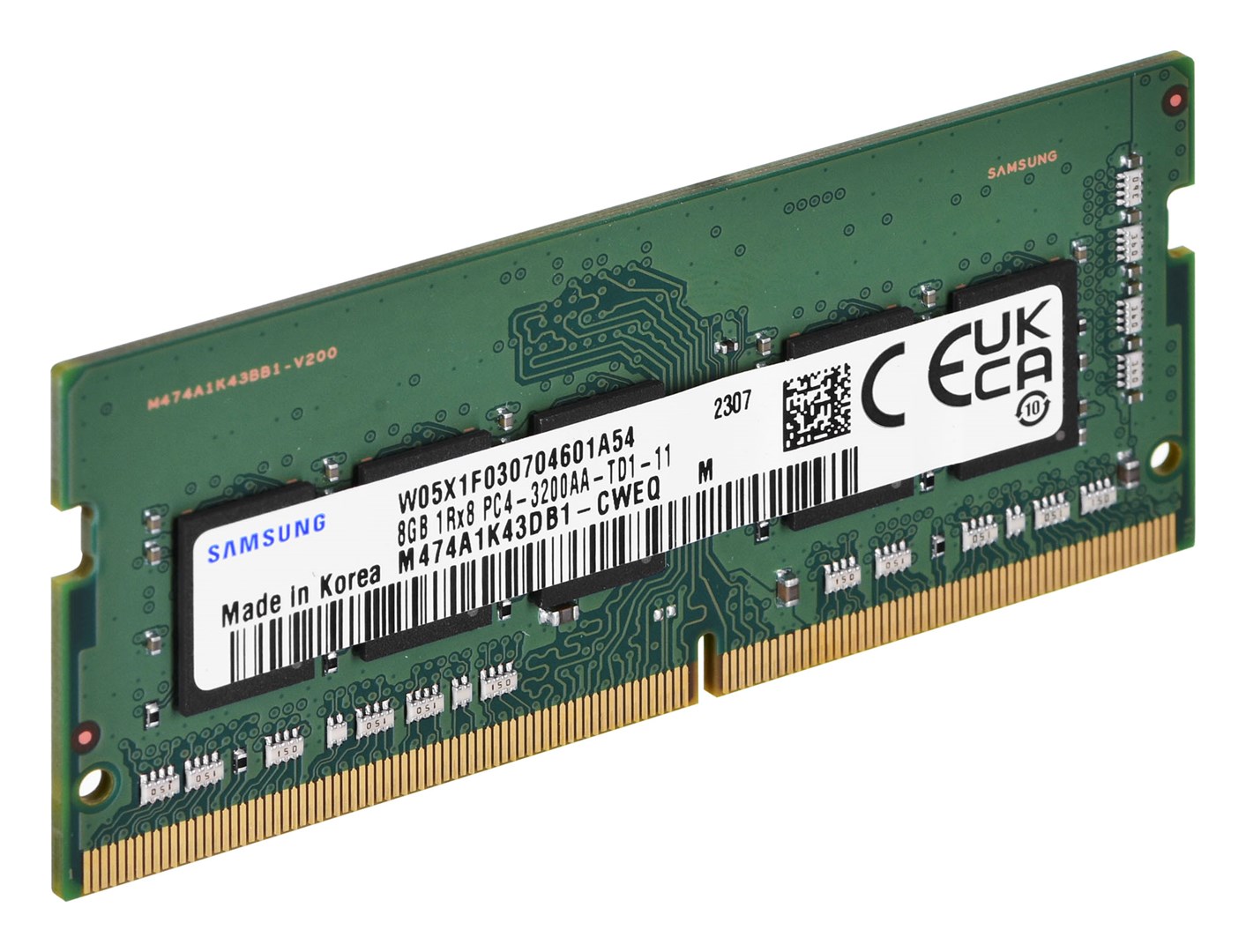 RAM SAMSUNG M474A1K43DB1-CWE (8GB, DDR4, 1Rx8, 3200MHz, PC4-25600)-1