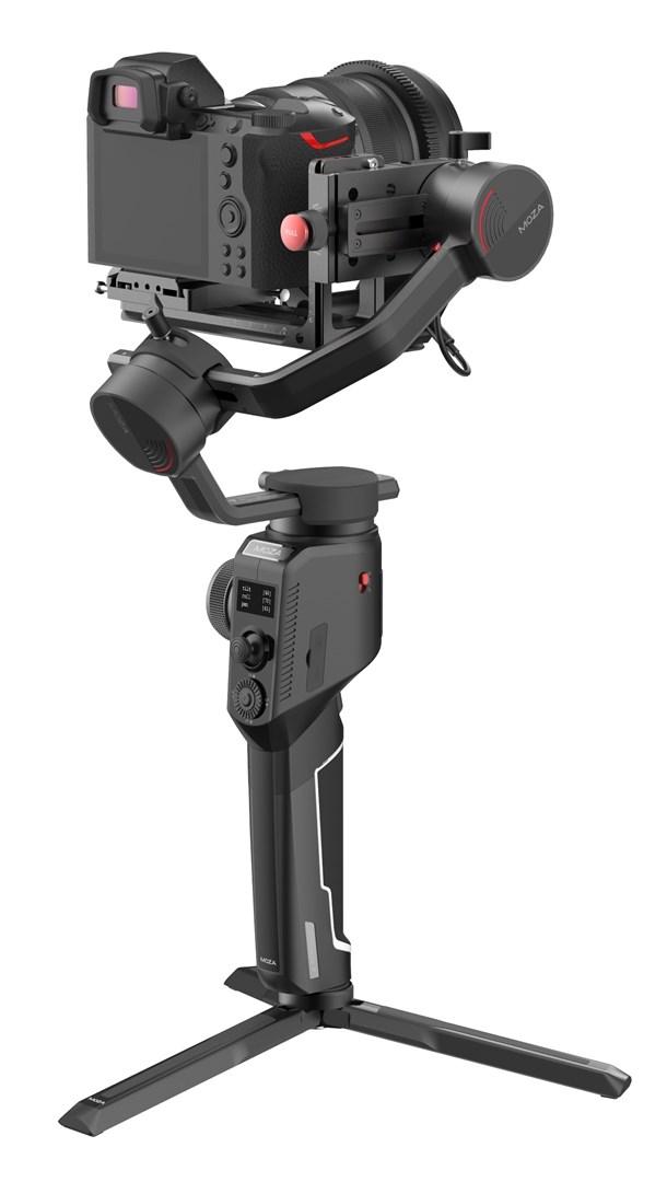 Stabilizator MOZA AirCross 2 Professional Kit (3-osni, nosivost 3kg, autonomija 12h, crni)-10