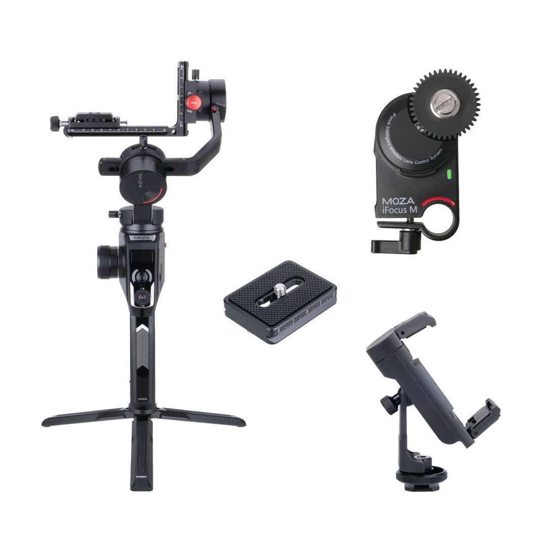 Stabilizator MOZA AirCross 2 Professional Kit (3-osni, nosivost 3kg, autonomija 12h, crni)-11