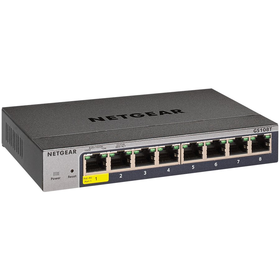 Switch Netgear 8-Port Gigabit Ethernet Smart Managed Pro - KORIŠTENI jamstvo 6 mjeseci-0