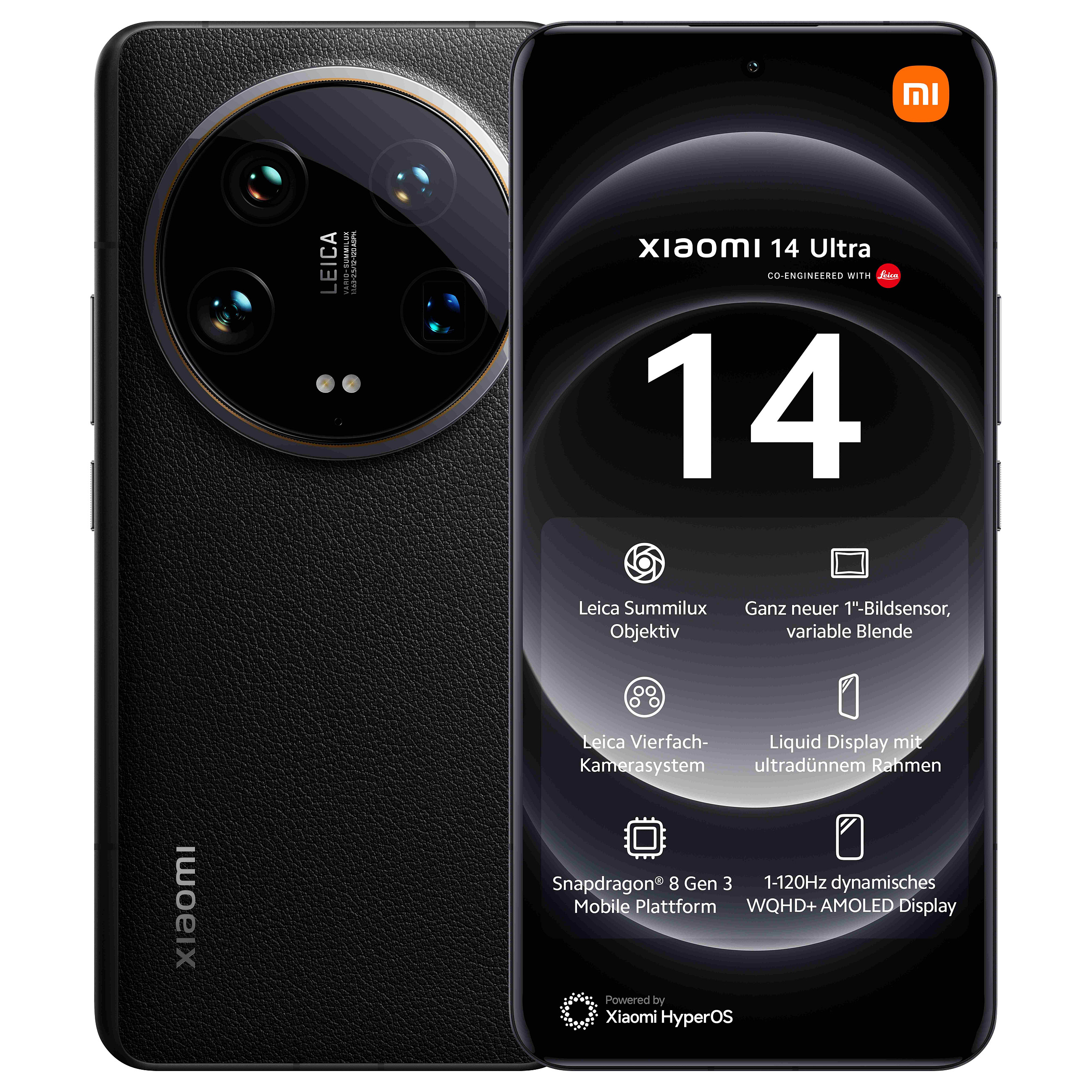 Mobitel XIAOMI 14 Ultra 16GB/512GB crni-0