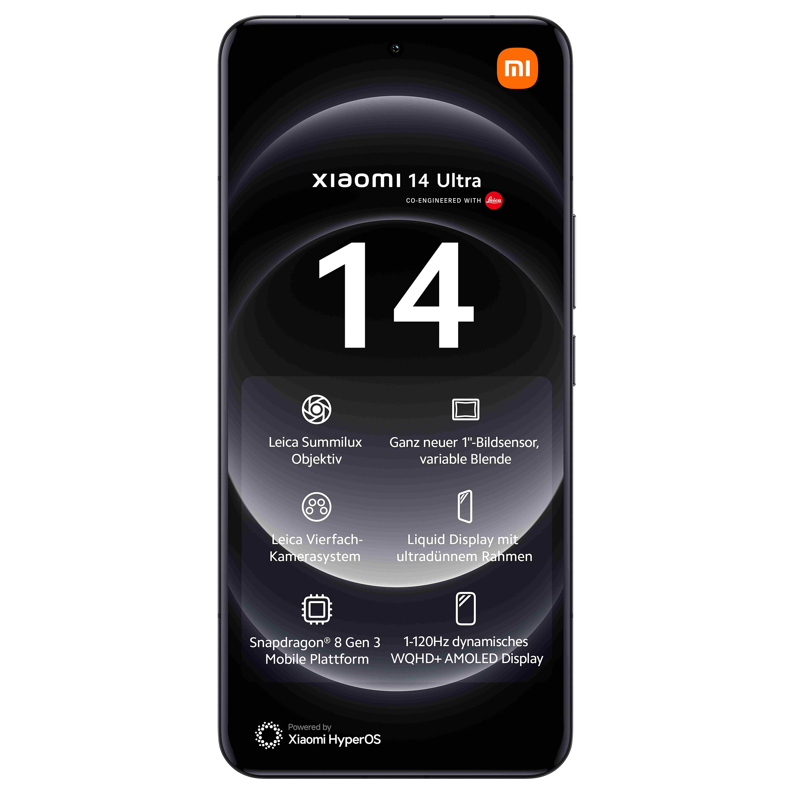 Mobitel XIAOMI 14 Ultra 16GB/512GB crni-1