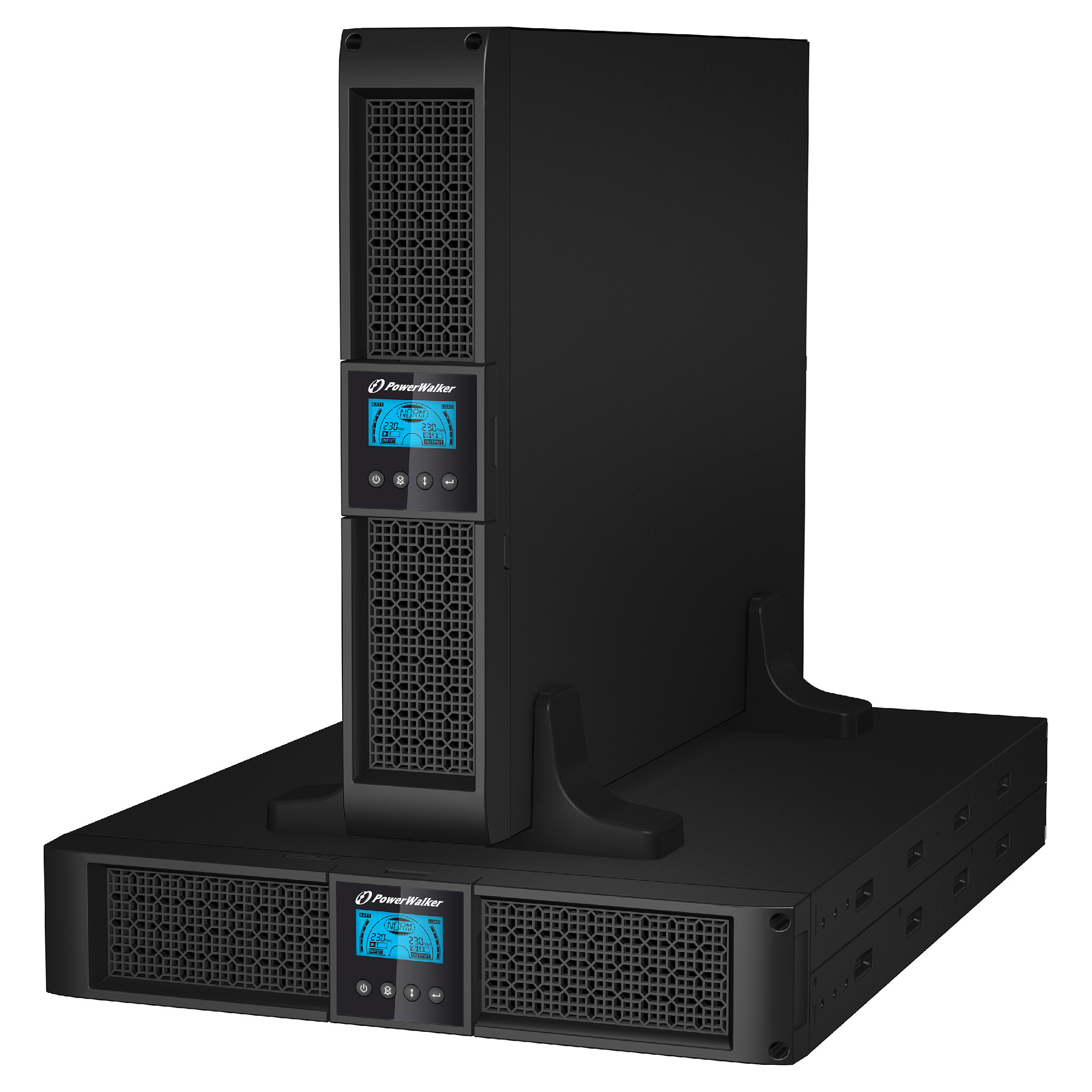 Neprekidno napajanje POWERWALKER VI 1500RT LCD (1.5 kVA, 1350 W, 8 AC izlaza)