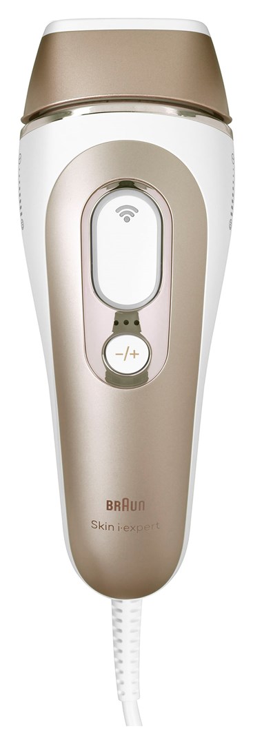IPL uređaj BRAUN Skin i-expert Smart IPL PL7253 (Intense Pulsed Light, 400.000 bljeskova, pametna IPL tehnologija, nastavci za tijelo, lice i bikini, bijelo-zlatni)-3