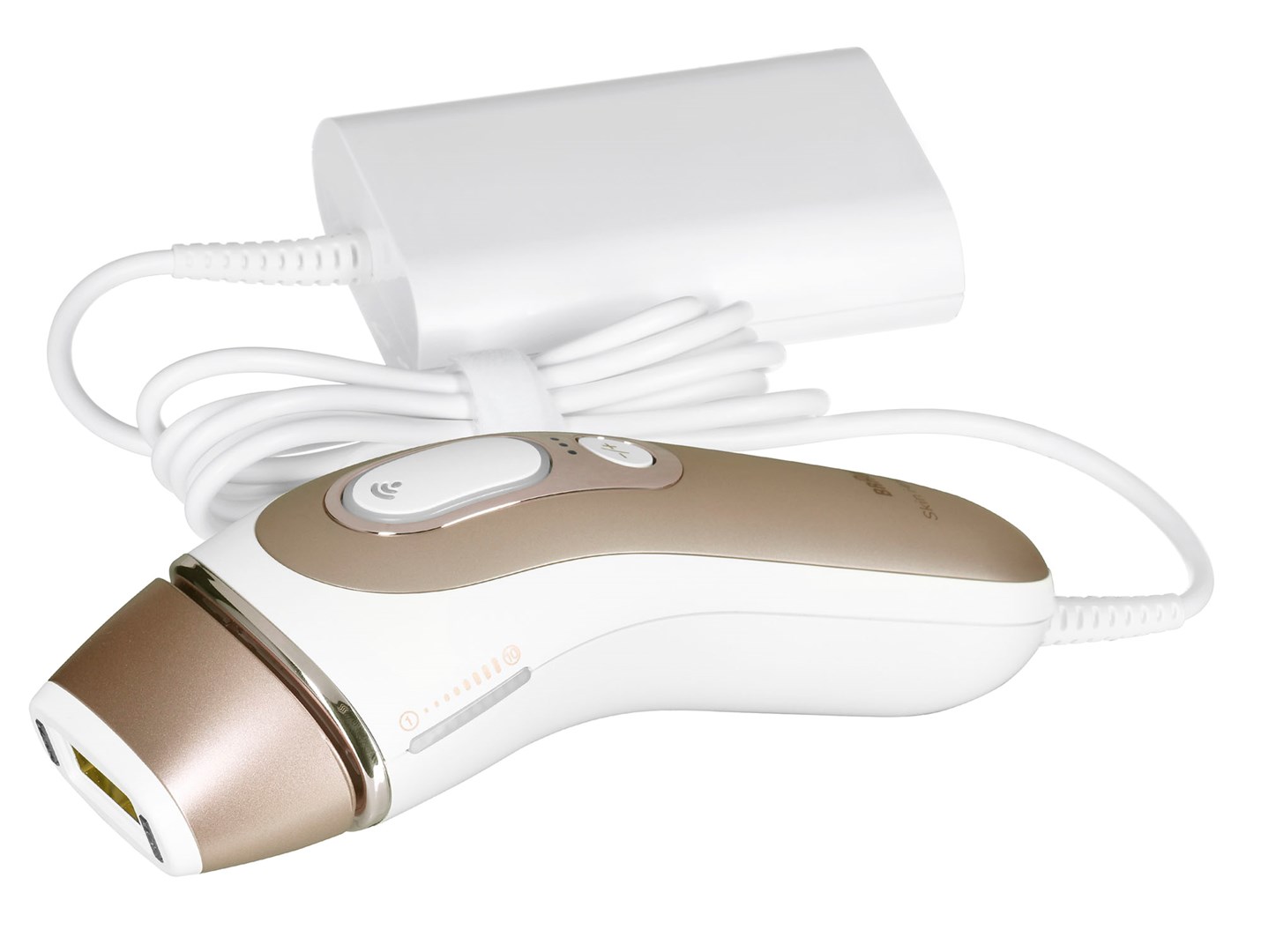 IPL uređaj BRAUN Skin i-expert Smart IPL PL7253 (Intense Pulsed Light, 400.000 bljeskova, pametna IPL tehnologija, nastavci za tijelo, lice i bikini, bijelo-zlatni)-11
