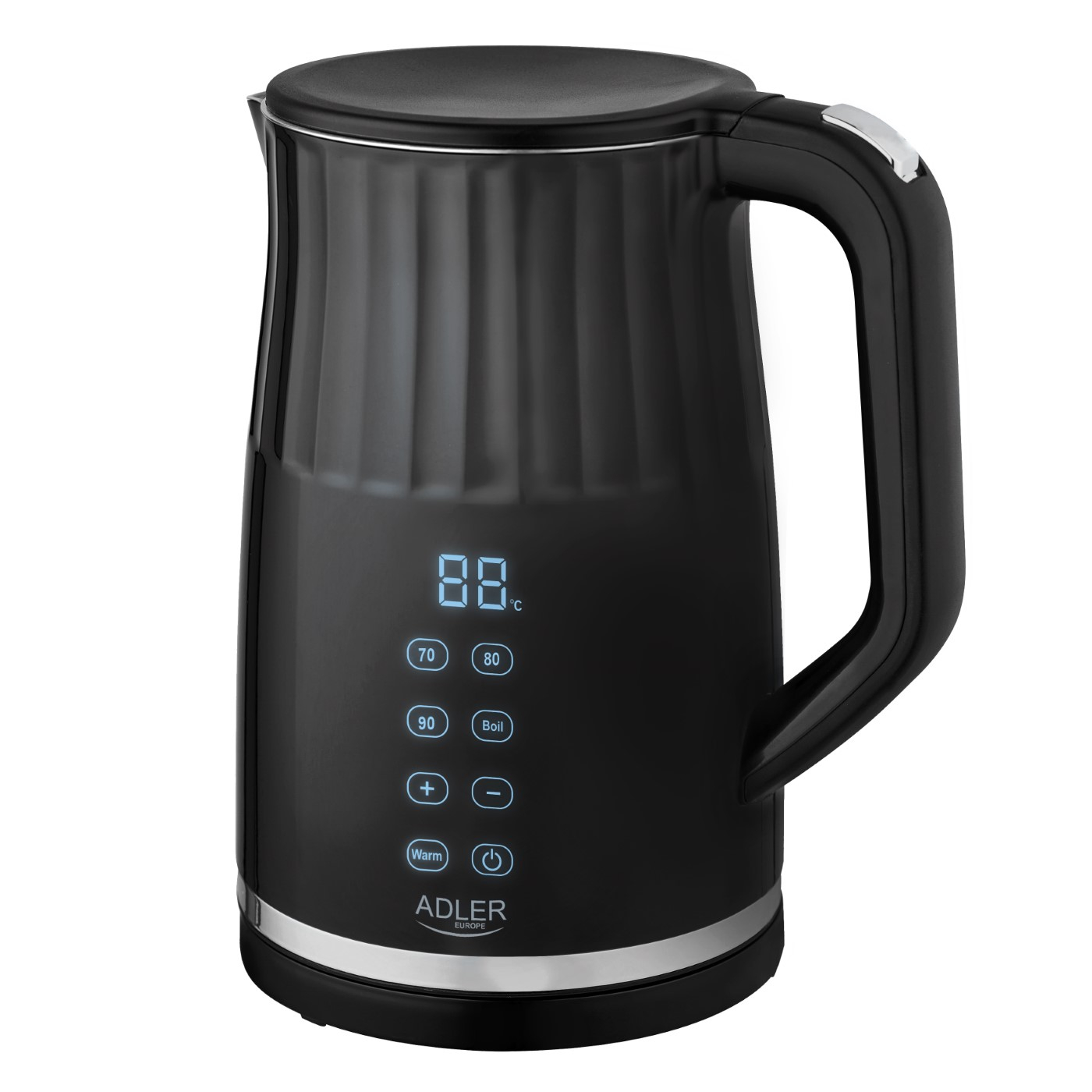 Električno kuhalo ADLER AD 1350 (1.7L, kontrola temperature, LED) crni-8