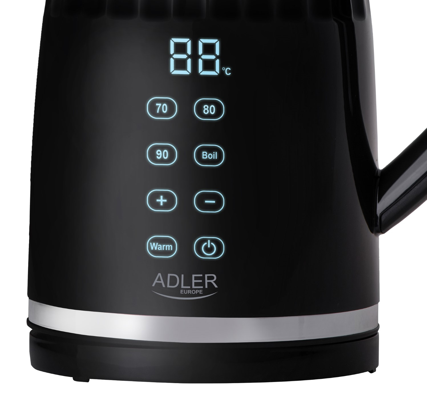 Električno kuhalo ADLER AD 1350 (1.7L, kontrola temperature, LED) crni-7