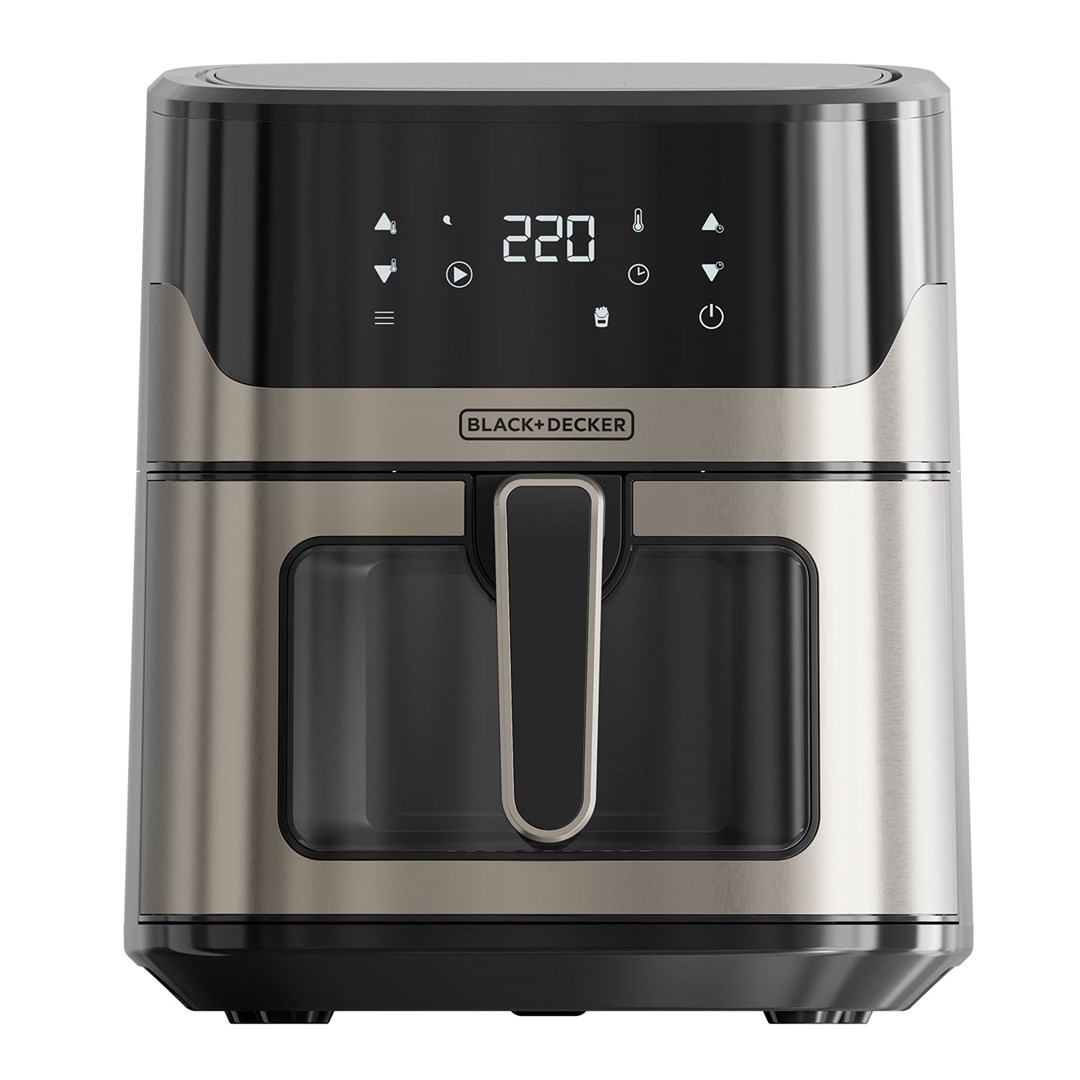 Friteza BLACK+DECKER BXAF6500E (kapacitet 5L, digitalni tajmer, prilagodljiva temperatura)-2