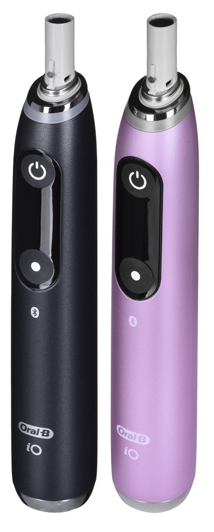 Braun Oral-B szczoteczka elektryczna iO 9N zestaw DUO BLACK ONYX & ROSE QUARTZ-11