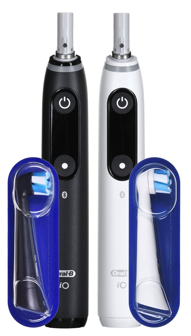 Električna četkica za zube BRAUN Oral-B iO7 DuoPack (crna, bijela)-13