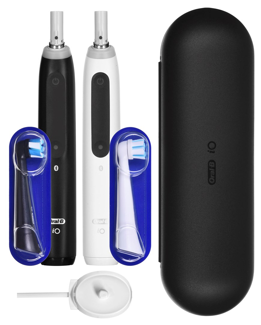 Električna četkica za zube BRAUN Oral-B iO5 Duo Matt Black/Quite White (crna, bijela)