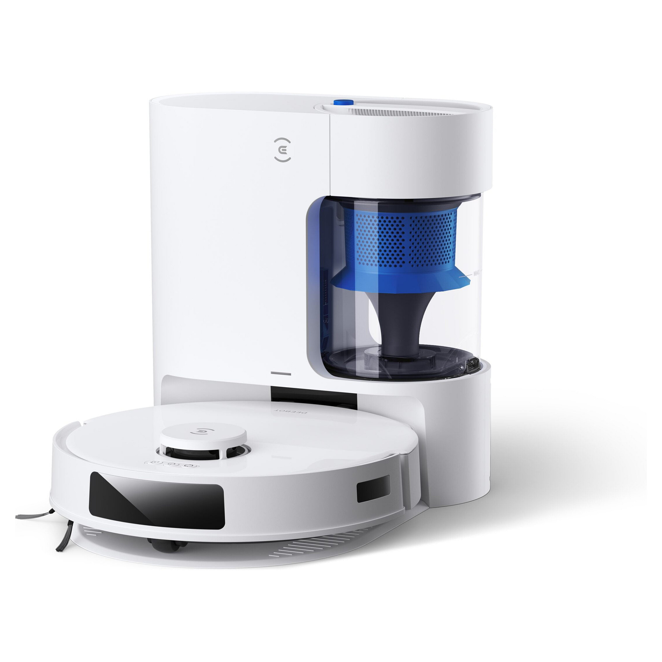 Robot usisavač ECOVACS DEEBOT N20 PLUS (kapacitet 0.4L, bez vrećice, bijela)