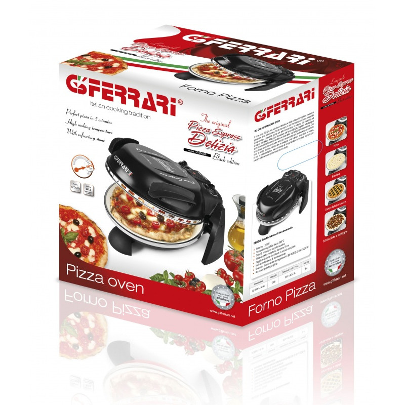 G3 Ferrari Delizia pizza maker/oven 1 pizza(s) 1200 W Black-2